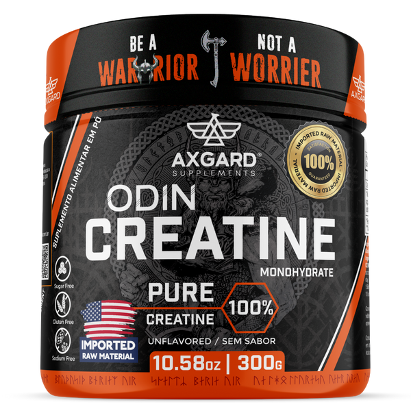 Odin Creatine, Creatina Pura 300g Desafio 14 dias